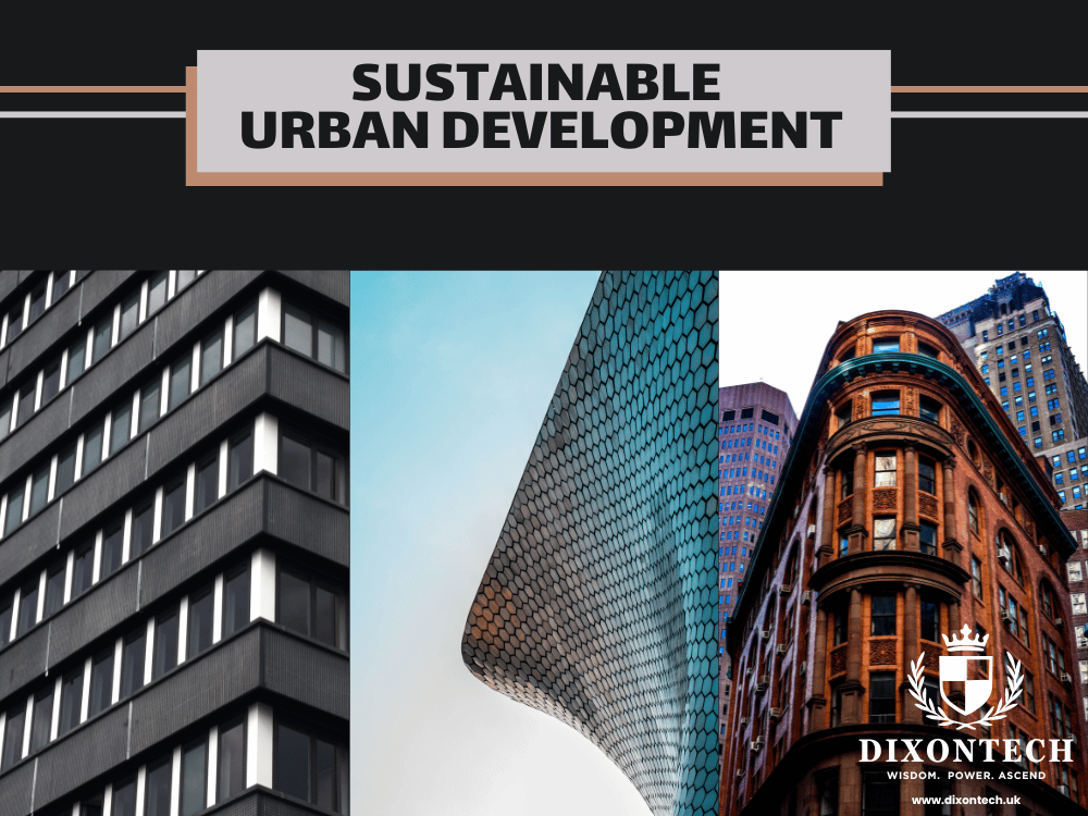 SUSTAINABLE URBAN DEVELOPMENT